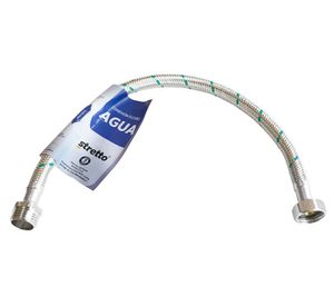 Flexible agua lavaplatos/lavamanos HI-HE 1/2" 100 cm