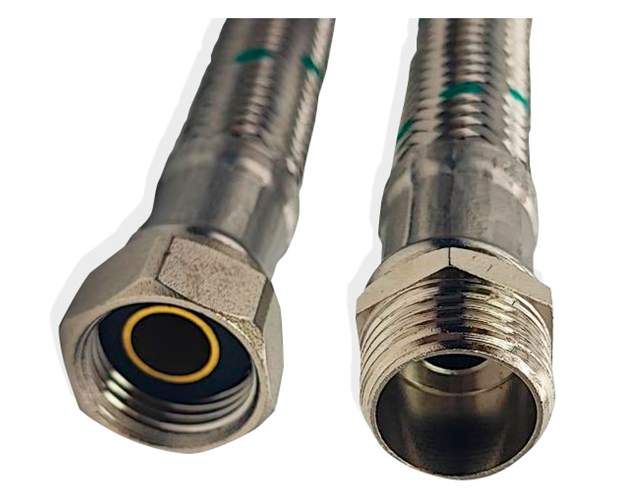 Flexible Agua Lavaplatos/Lavamanos Hi-He 1/2" 100 Cm