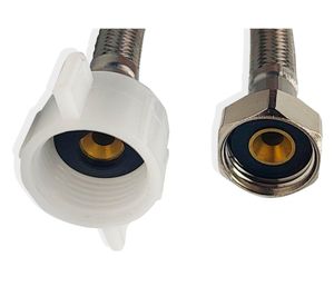 Flexible agua sanitario HI-HI 1/2x3/8" 40 cm