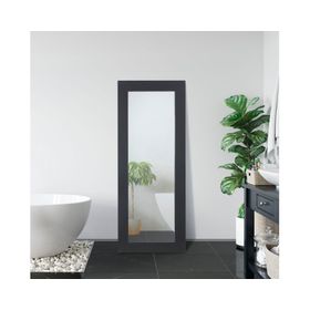 Espejo decorativo 65x165 cm negro