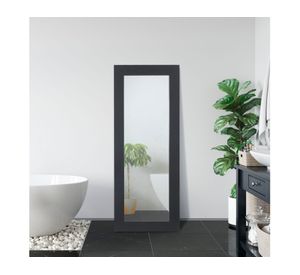 Espejo decorativo 65x165 cm negro