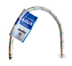 Flexible agua monomando HI-HE 3/8" x m10 50 cm