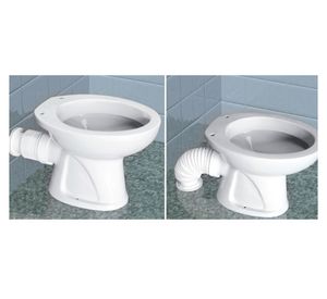 Conector descarga WC extensible BNM034 blanco