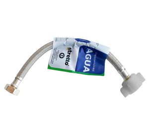 Flexible agua sanitario vinilo HI-HI 1/2x7/8" 30 cm