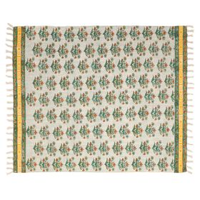 Alfombra 160x230 cm Block White