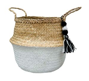 Canasto fibra natural 35 cm D3