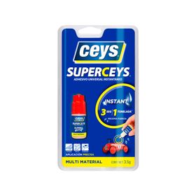Adhesivo instantáneo Superceys transparente 3.5 g