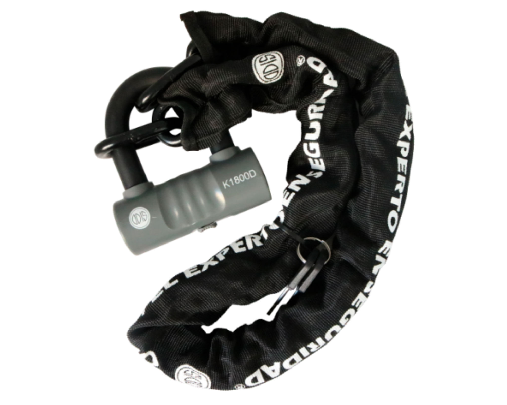 Candado U Lock K1800D cadena llave disco | Easy.cl