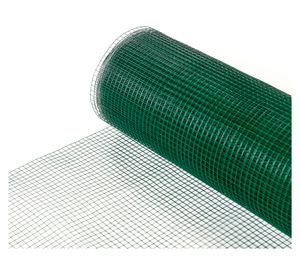 Malla jardinera 6x6mmx1x5 m Plástica verde