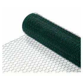 Malla hexagonal  80x300 cm Plástico verde
