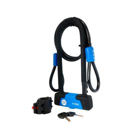 Pack candado bicicleta K1500L + cable 1 m