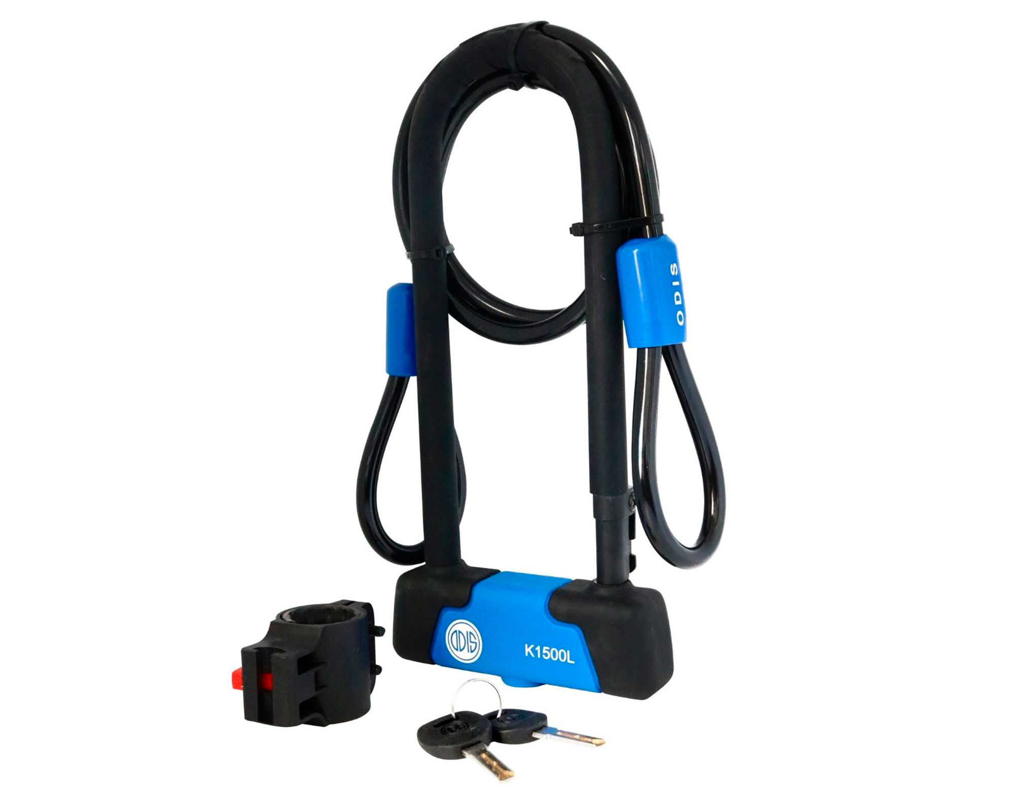 Pack candado bicicleta K1500L + cable 1 m a $11.990