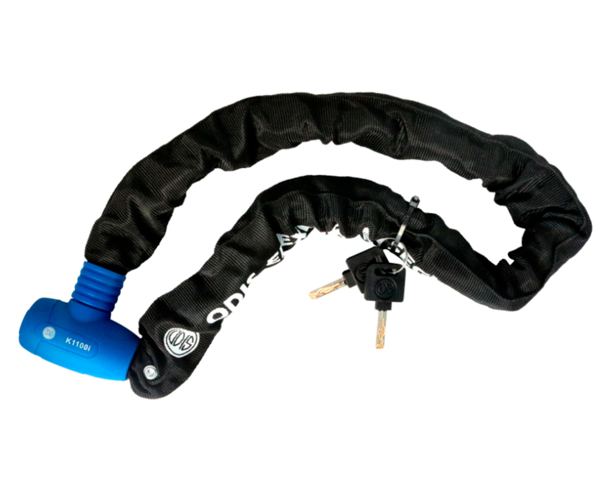Candado cadena integrada K1100i azul | Easy.cl