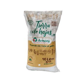 Tierra de hojas 40 litros natural