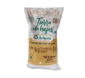 Tierra de hojas 40 litros natural