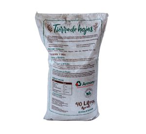Tierra de hojas 40 litros natural