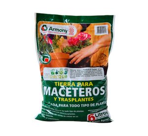Tierra para macetero 6 litros natural