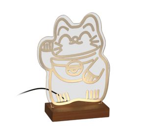 Lámpara mesa Manekineko