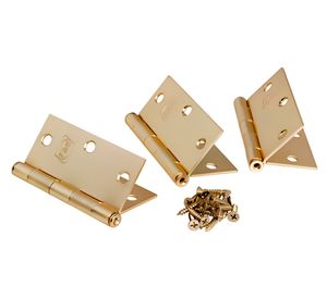 Bisagra 3.5x3.5" Línea 88 bronceado 3 unidades