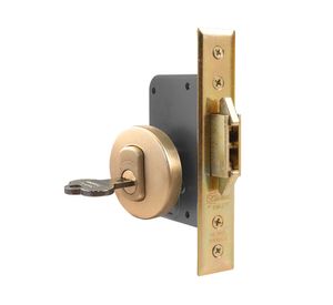 Cerradura embutida 1094+AZ dorado