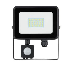 Proyector LED con sensor 30W luz fría