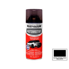 Pintura spray 283 g Automotive negro translúcido brillante