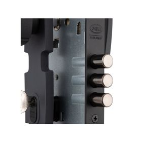 Cerradura embutida Nórdica Oval B60 Pomo Acceso 1/2