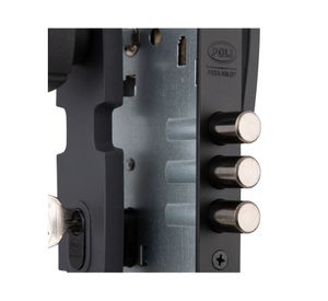 Cerradura embutida Nórdica Oval B60 Pomo Acceso 1/2