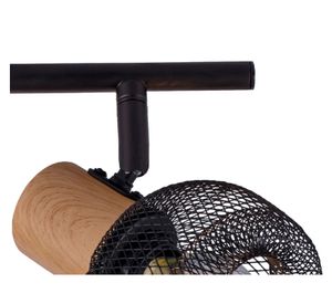 Spot Fusión negro E14 2L