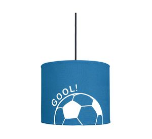 Lámpara colgar LED luminiscente E27 1L Pelota azul
