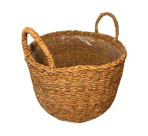 Macetero canasto 38 cm Delhi natural