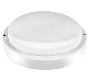 Tortuga LED redonda blanco 8W luz fría