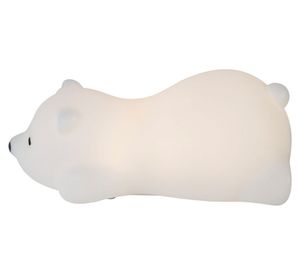 Lámpara infantil LED USB Sleeping bear luz cálida