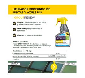 Limpiador de piso Grout Renew 710 ml