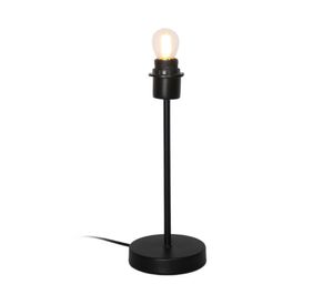 Lámpara mesa Base negro E27 1L