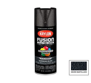 Pintura en spray Fusión Hammered black 340 ml