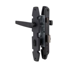 Cerradura embutida Nórdica Oval B40 oficina/dormitorio