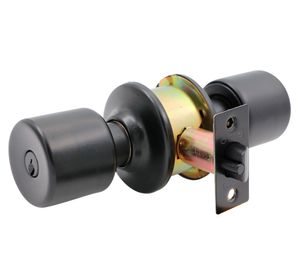 Cerradura cilíndrica Dormitorio 205 negro 1 un.