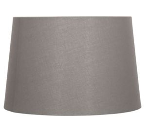 Pantalla lámpara gris 25 cm