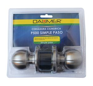 Cerradura pomo cilíndrica paso P-500