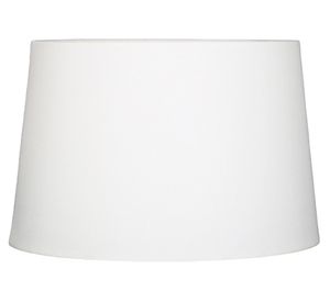 Pantalla lámpara blanco 25 cm