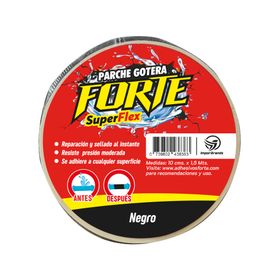 Cinta adhesiva tapagotera Acrílico negro