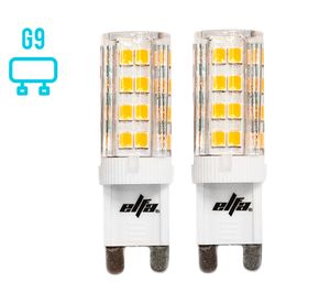 Ampolleta Led 3.5W G9 luz cálida 2 un.