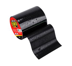 Cinta adhesiva tapagotera Acrílico negro