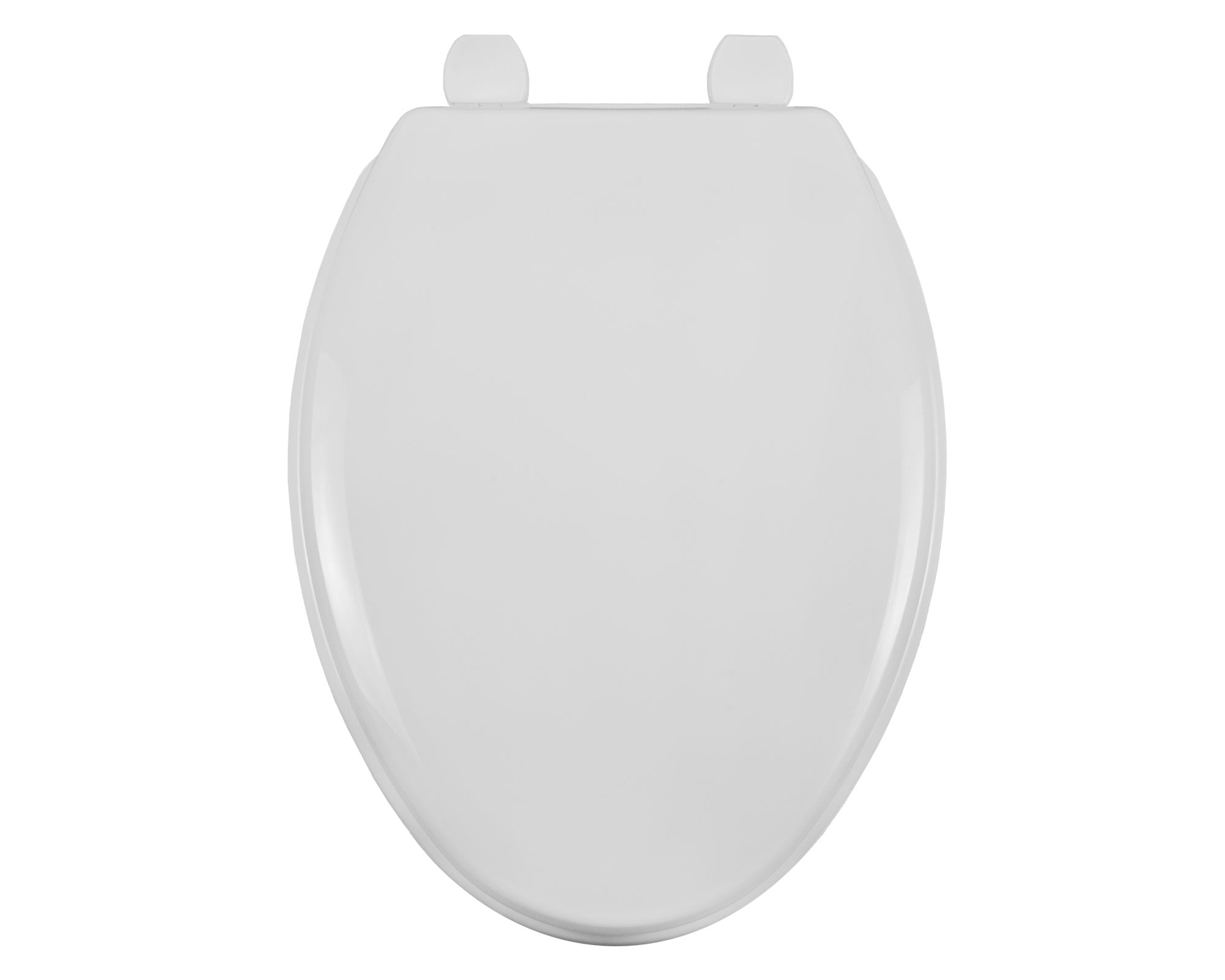 Asiento WC elongado cierre normal blanco