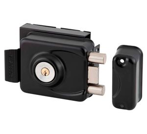 Cerradura sobreponer Robbusta 7100 B60 con caja reja para soldar