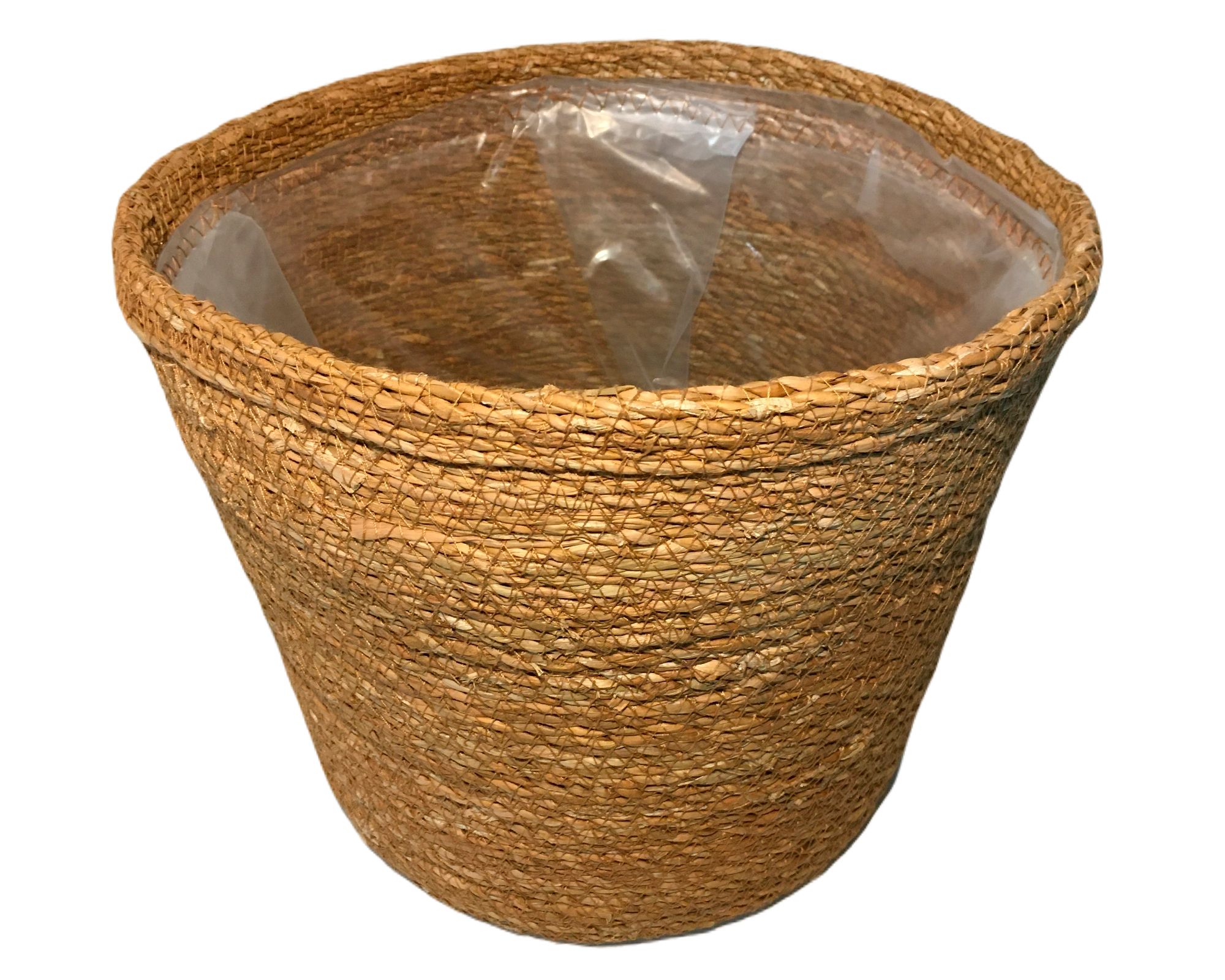 Macetero Canasto Rama Natural 25 cm