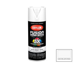 Pintura en spray Fusión Satín bright white 340 ml