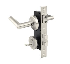 Cerradura embutida 1080960RR+I plata