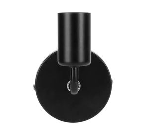 Aplique abatible negro E27 1L